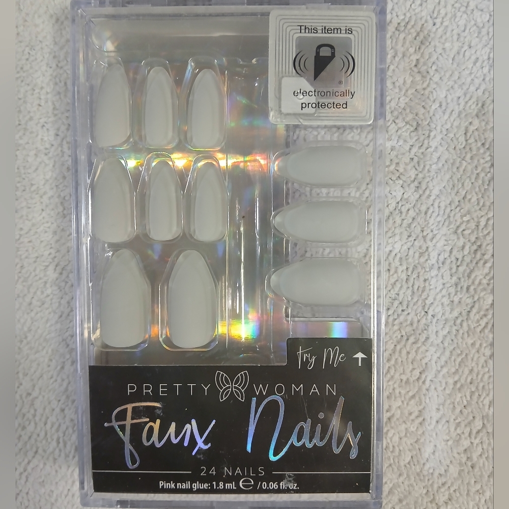 Faux Nails - Gray